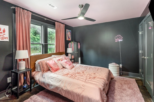3802B Hutson Ave, Nashville, TN 37216 - bedroom featuring a ceiling fan