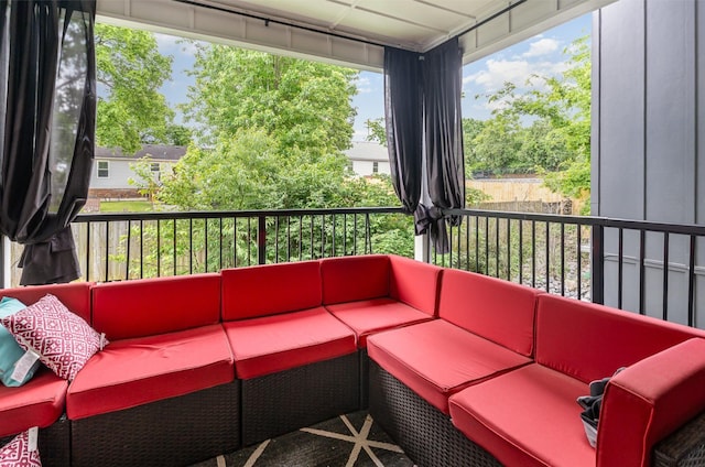 3802B Hutson Ave, Nashville, TN 37216 - wooden deck featuring outdoor lounge area