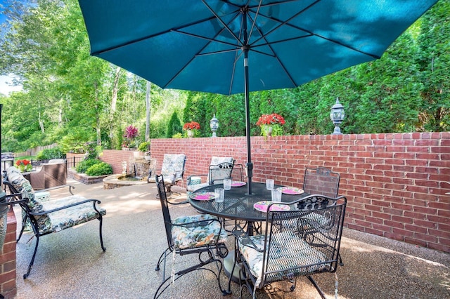 113 Abbeywood Dr, Nashville, TN 37215 - view of patio / terrace featuring outdoor dining area