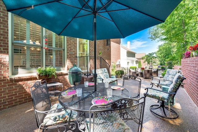 113 Abbeywood Dr, Nashville, TN 37215 - view of patio / terrace featuring area for grilling and outdoor dining space