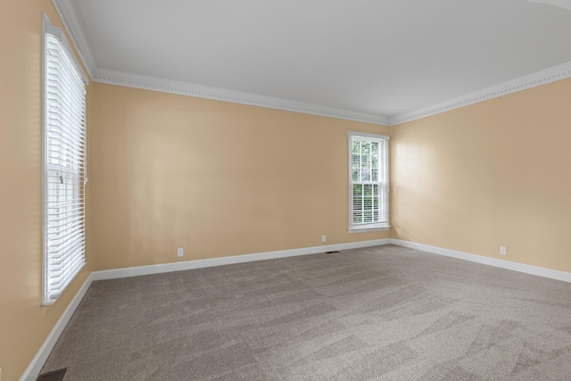 55 Revere Park, Nashville, TN 37205 - unfurnished room with carpet flooring, baseboards, and crown molding