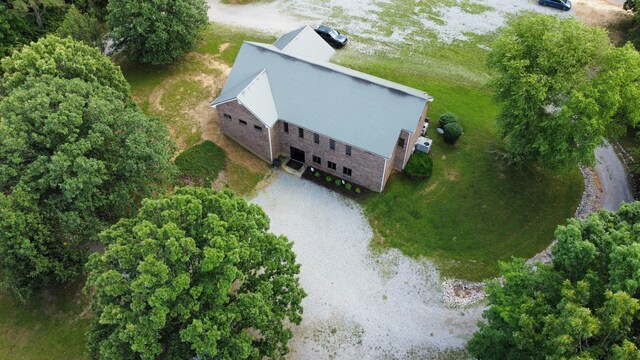 110 Hankins Rd, Hohenwald, TN 38462 - aerial view of property and surrounding area