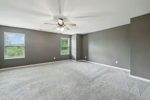 1470 Old Stone Rd, Lebanon, TN 37087 - unfurnished room with ceiling fan, baseboards, and carpet flooring