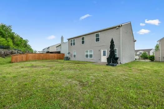 1470 Old Stone Rd, Lebanon, TN 37087 - back of house with central air condition unit