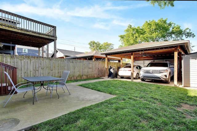 6214A California Ave, Nashville, TN 37209 - view of yard