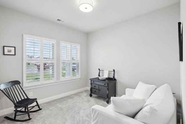 3706 Bonnie Blue Ct, Rockvale, TN 37153 - sitting room with carpet and baseboards