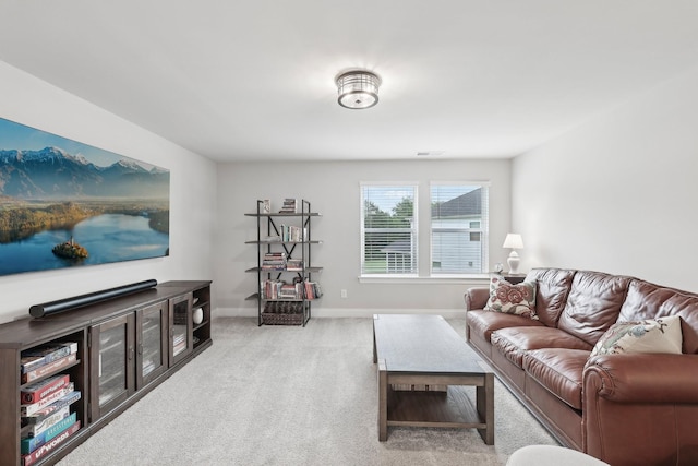 3706 Bonnie Blue Ct, Rockvale, TN 37153 - living area featuring carpet floors and baseboards