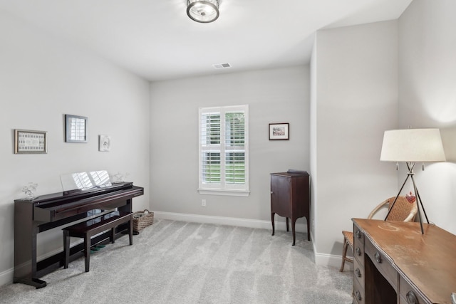 3706 Bonnie Blue Ct, Rockvale, TN 37153 - sitting room with light carpet and baseboards