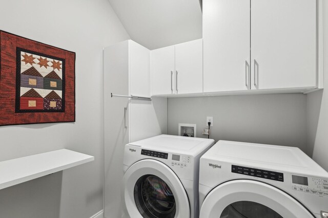 3706 Bonnie Blue Ct, Rockvale, TN 37153 - laundry area with washing machine and clothes dryer and cabinet space