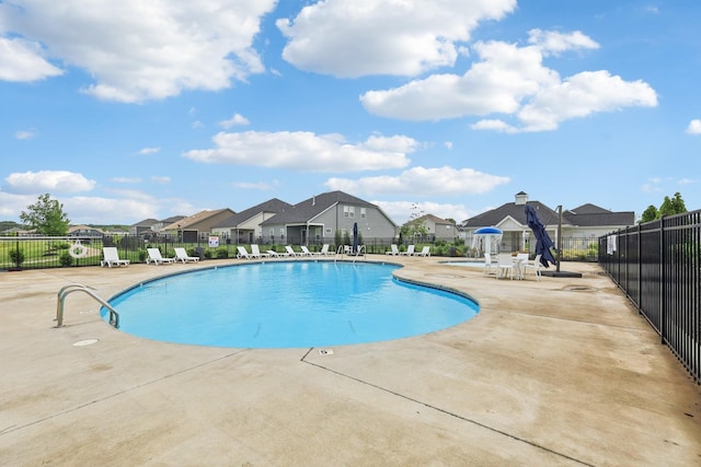 3706 Bonnie Blue Ct, Rockvale, TN 37153 - community pool featuring a residential view and a patio area