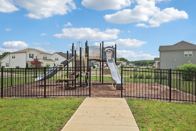 3706 Bonnie Blue Ct, Rockvale, TN 37153 - community playground featuring a residential view