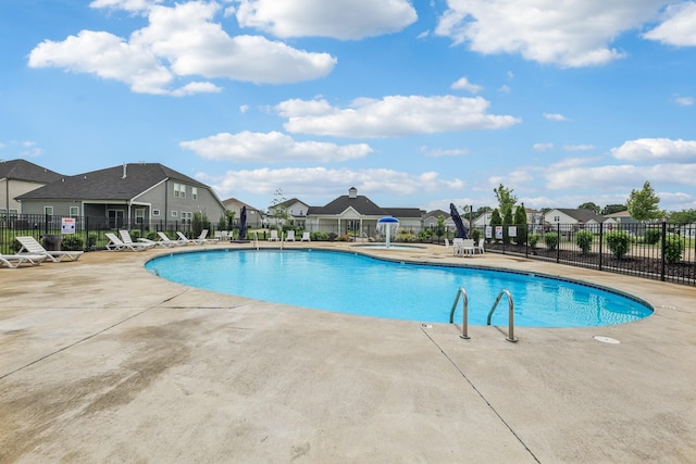 3706 Bonnie Blue Ct, Rockvale, TN 37153 - community pool featuring a residential view and a patio