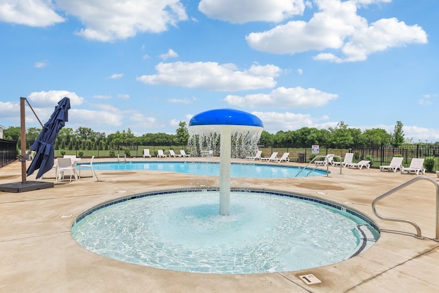 3706 Bonnie Blue Ct, Rockvale, TN 37153 - community pool with a patio