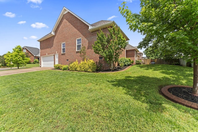 551 Bethany Cir, Murfreesboro, TN 37128 - view of home's exterior featuring brick siding, driveway, and an attached garage