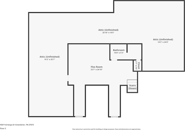 1007 Fairways Dr, Greenbrier, TN 37073 - view of floor plan / room layout