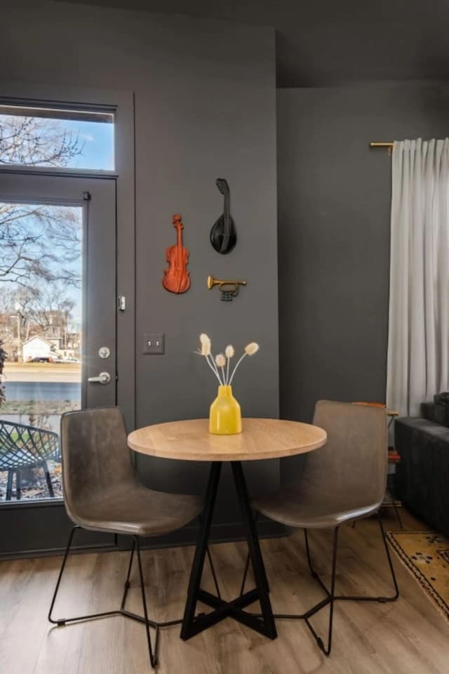 1700 Belcourt Ave Unit 103, Nashville, TN 37212 - dining area featuring light wood-style floors