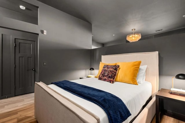 1700 Belcourt Ave Unit 103, Nashville, TN 37212 - bedroom featuring light wood-type flooring