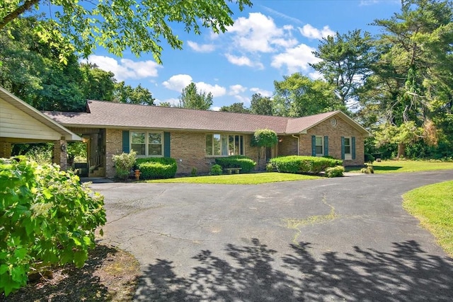 103 Colwell Ln, Manchester, TN 37355 - ranch-style house with brick siding, driveway, and a front yard