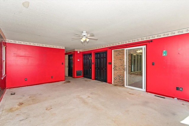 103 Colwell Ln, Manchester, TN 37355 - carpeted empty room featuring a ceiling fan