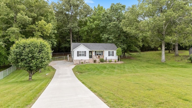 155 Deer Cir, Estill Springs, TN 37330 - view of front of house with driveway