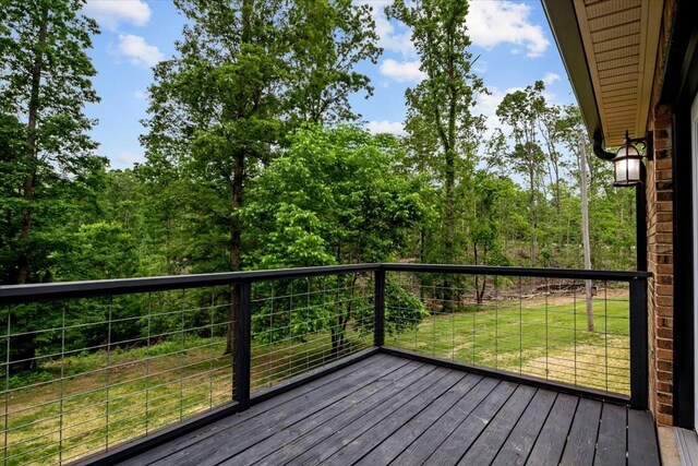 1079 Hillcrest Rd, Waverly, TN 37185 - view of wooden deck