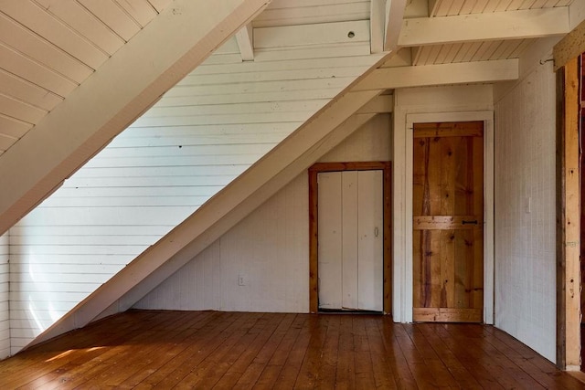 1794 Mosley Ferry Rd, Chapmansboro, TN 37035 - additional living space with hardwood / wood-style floors