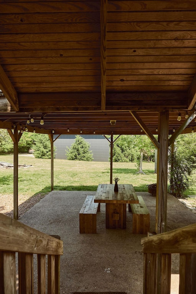 1794 Mosley Ferry Rd, Chapmansboro, TN 37035 - view of patio