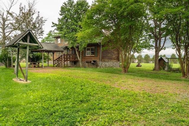 1794 Mosley Ferry Rd, Chapmansboro, TN 37035 - view of green lawn