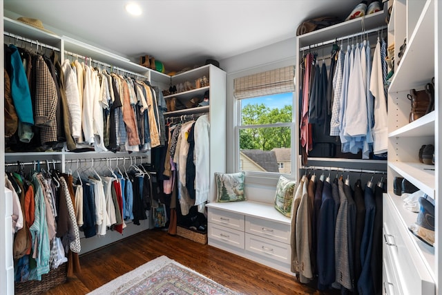 2209 Natchez Trce, Nashville, TN 37212 - walk in closet featuring dark wood finished floors