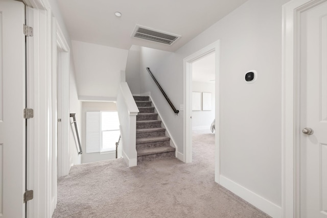 2060 Bushnell Farm Dr, Franklin, TN 37064 - stairs with carpet floors and baseboards