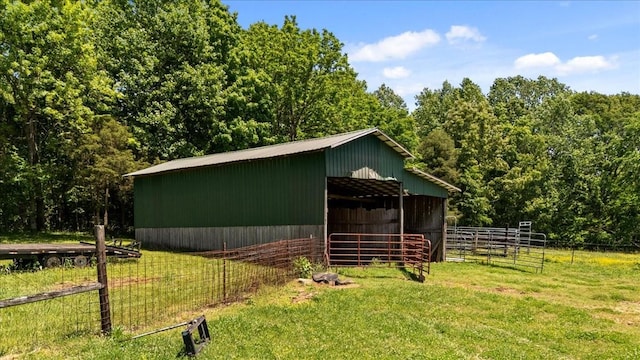 495 Baker Rd, Dickson, TN 37055 - view of outdoor structure with an exterior structure and a forest view