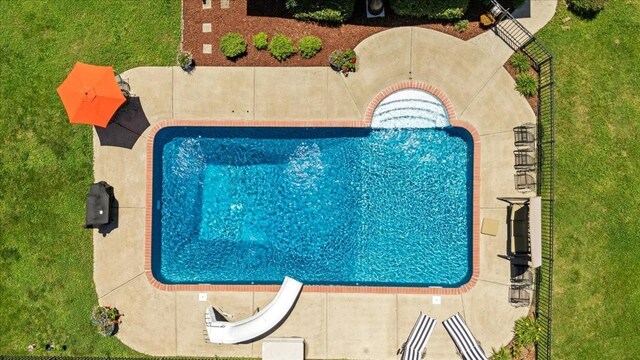 495 Baker Rd, Dickson, TN 37055 - view of swimming pool