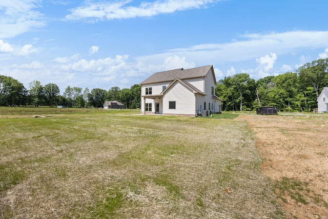 1456 Sango Commons Way, Clarksville, TN 37043 - view of side of property with central AC unit and a lawn