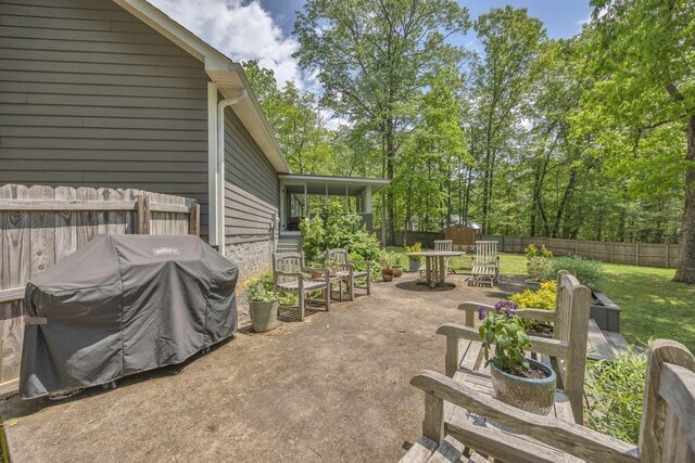 27 Lightning Bug Ln, Sewanee, TN 37375 - view of patio with a grill