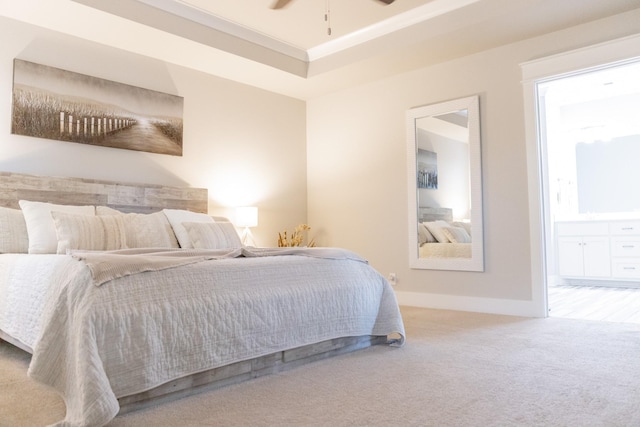 3303 Hampton Turner Dr, Murfreesboro, TN 37128 - bedroom featuring carpet, ensuite bathroom, and baseboards