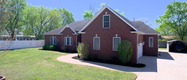 203 Ha Le Koa Ct, Smyrna, TN 37167 - view of home's exterior with brick siding and roof with shingles