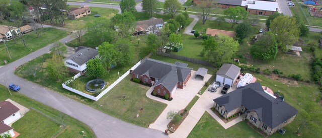 203 Ha Le Koa Ct, Smyrna, TN 37167 - aerial view of property and surrounding area with nearby suburban area