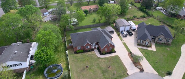 203 Ha Le Koa Ct, Smyrna, TN 37167 - aerial view of property's location with nearby suburban area