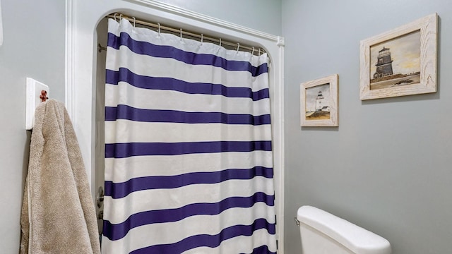 203 Ha Le Koa Ct, Smyrna, TN 37167 - full bath featuring toilet and a shower with shower curtain