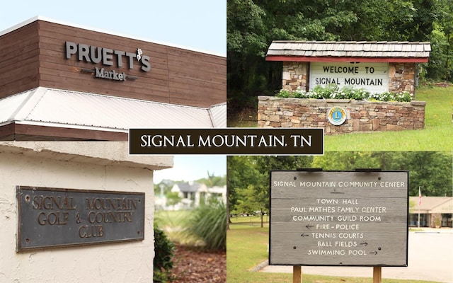 2385 Clear Brooks Dr, Signal Mountain, TN 37377 - view of a document with a collage of images