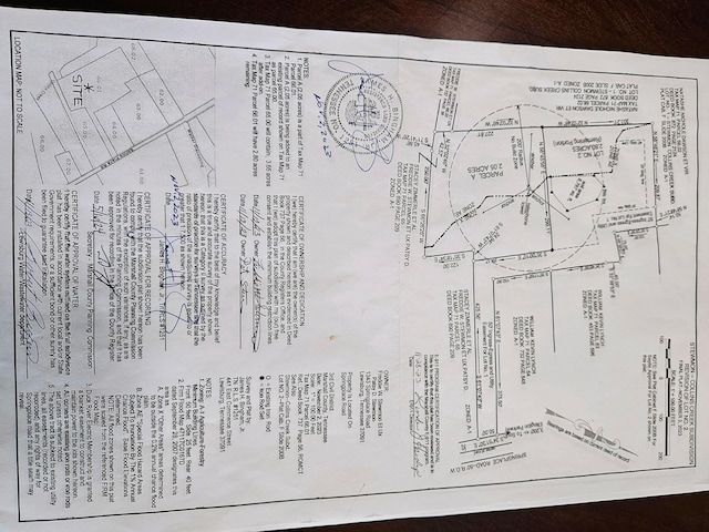 1331 Springplace Rd, Lewisburg, TN 37091 - survey map / technical document