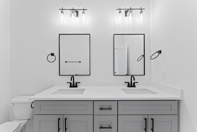 714 N Dupont Ave, Madison, TN 37115 - full bath featuring toilet and double vanity