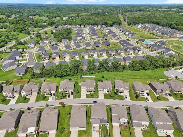 321 Union Pier Dr, Mount Juliet, TN 37122 - aerial view of property and surrounding area featuring nearby suburban area