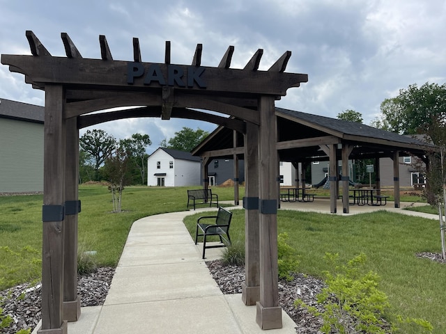 56 Charleston Cv, Clarksville, TN 37043 - view of property's community with a gazebo and a lawn