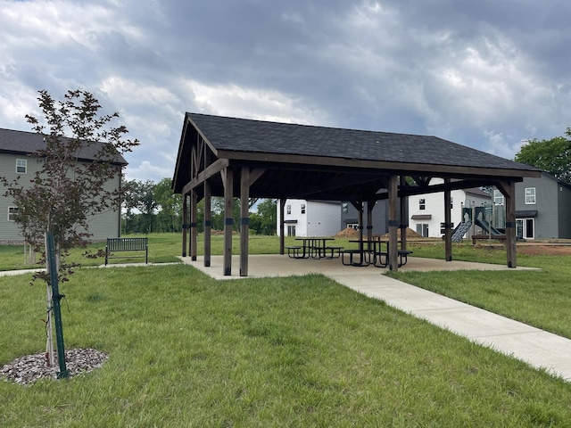 56 Charleston Cv, Clarksville, TN 37043 - view of home's community with a gazebo and a lawn
