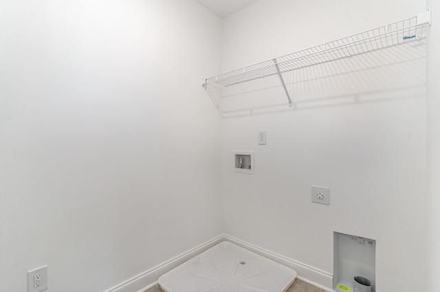 1075 Wrights Mill Rd Unit Arb066, Spring Hill, TN 37174 - laundry area featuring baseboards, washer hookup, and electric dryer hookup