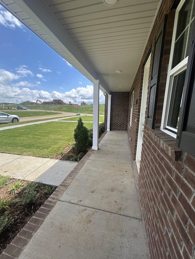 1075 Wrights Mill Rd Unit Arb066, Spring Hill, TN 37174 - covered porch with a lawn