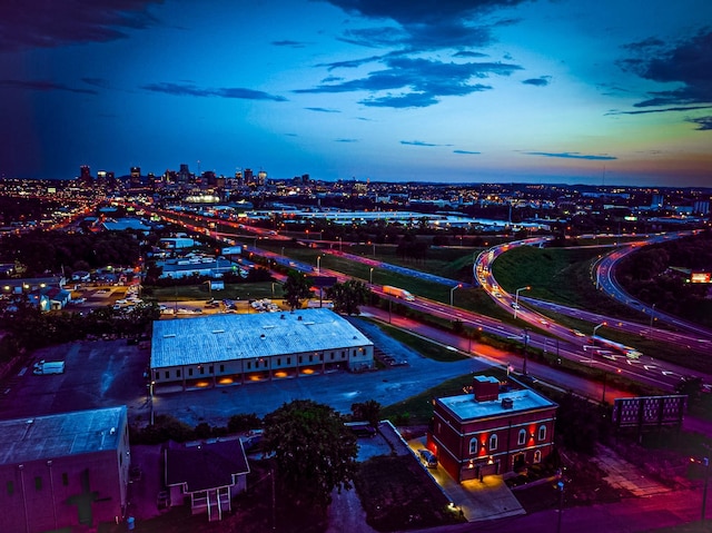 10B Fern Ave, Nashville, TN 37207 - view of aerial view at dusk