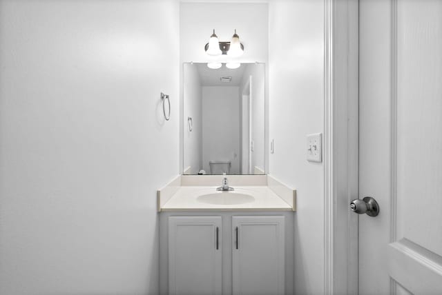 2829 Sharpie Dr, Clarksville, TN 37040 - half bathroom featuring vanity and toilet