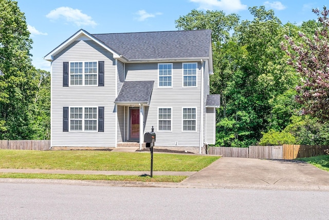 2829 Sharpie Dr, Clarksville, TN 37040 - traditional-style home featuring roof with shingles